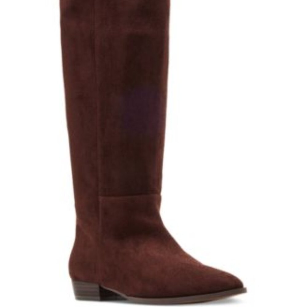 Madden Girl Chocolate Suede Boots